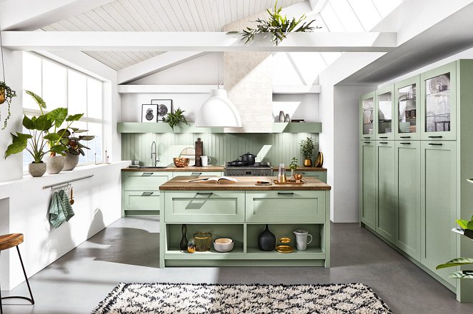 Eilandkeuken met losse elementen - Afbeelding 1 van 5