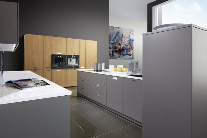 Eilandkeuken met losse elementen - Afbeelding 1 van 2