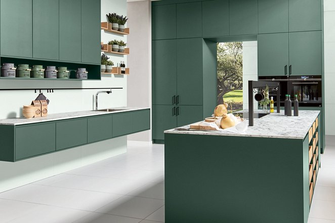 Eilandkeuken met losse elementen - Afbeelding 1 van 5
