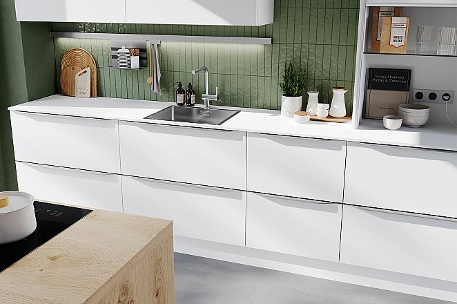 Eilandkeuken met losse elementen - Afbeelding 2 van 2