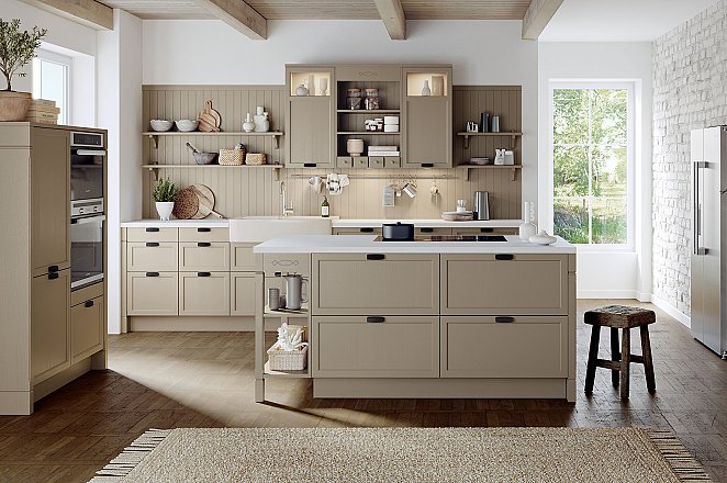 Eilandkeuken met losse elementen - Afbeelding 1 van 3