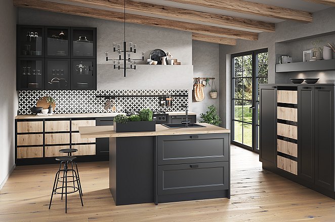 Eilandkeuken met losse elementen - Afbeelding 1 van 1