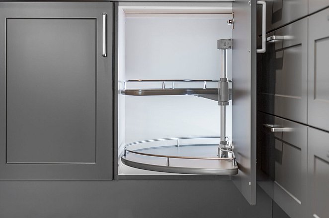 Keuken in Schiefer grijs en wit  - Afbeelding 9 van 12