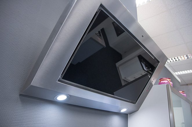 Rechte keuken in beton grijs met ETNA apparatuur - Afbeelding 2 van 8