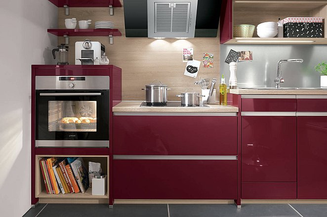 Moderne keuken in rechte opstelling - Afbeelding 5 van 5
