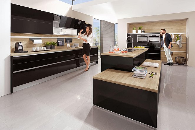 Moderne keuken met speelse elementen - Afbeelding 1 van 3